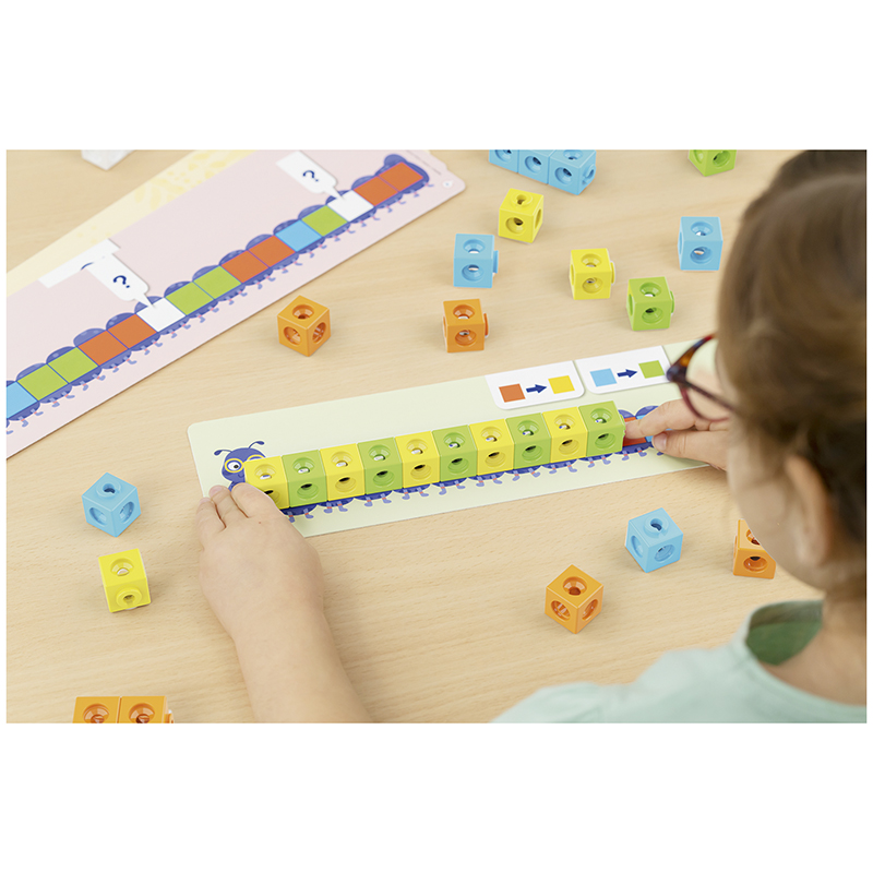 Rytmy i sekwencje Kostki matematyczne - zabawa