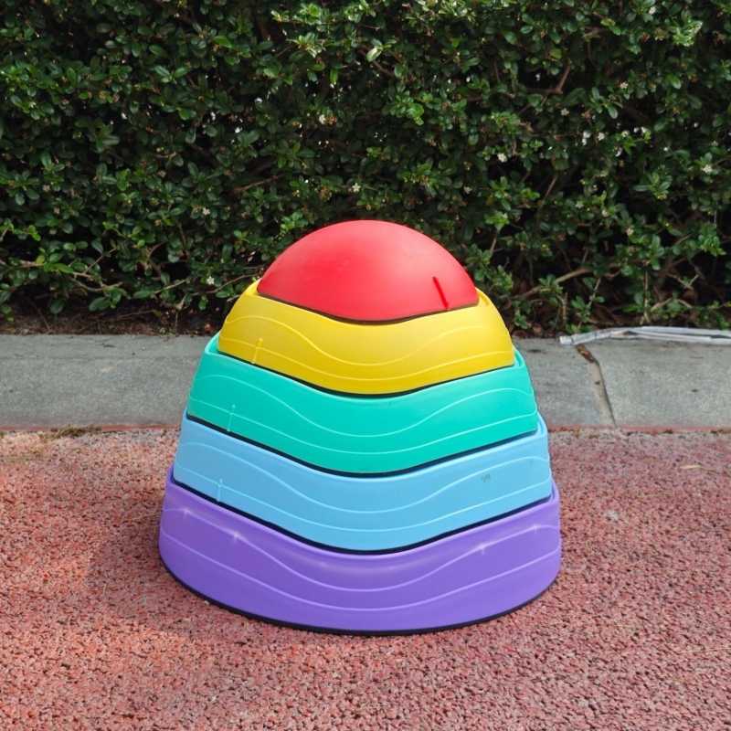 Ścieżka sensoryczna – Balansujące kamienie do treningu równowagi 5szt - zestaw